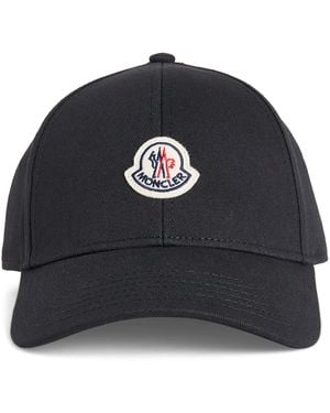 Moncler Embroidered Logo Baseball Cap - Black