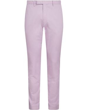 Polo Ralph Lauren Stretch-Cotton Slim Chinos - Purple