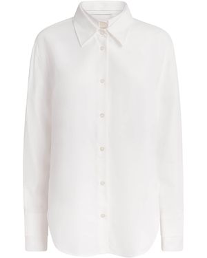 Acne Studios Double-Layer Collared Shirt - White