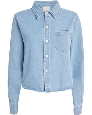 Mother Denim Honor Roll Shirt - Blue