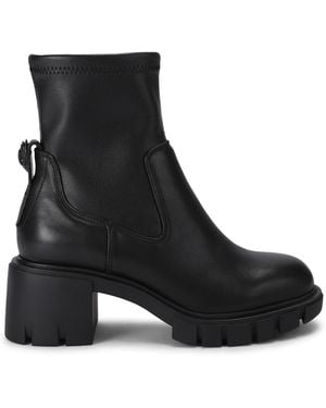 Kurt Geiger Leather Clarence Ankle Boots 60 - Black