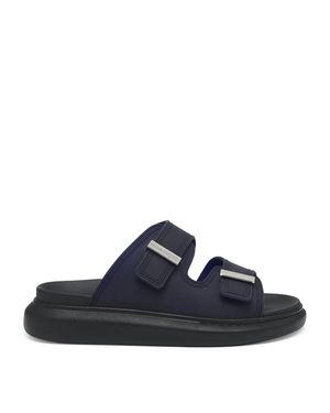 McQueen Oversized Hybrid Sandals - Blue