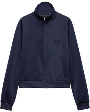 Prada Technical Slim Jacket - Blue