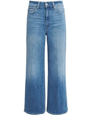 PAIGE Anessa High-Rise Wide-Leg Jeans - Blue