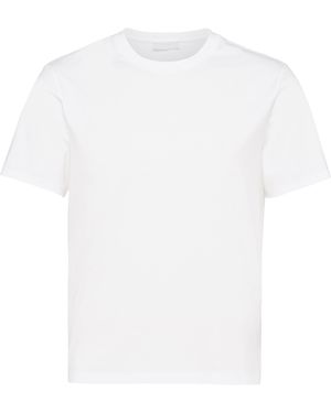 Prada T-Shirt Round Neck - White