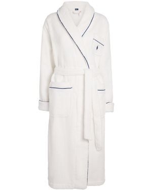 Polo Ralph Lauren Cotton Terry Robe - White