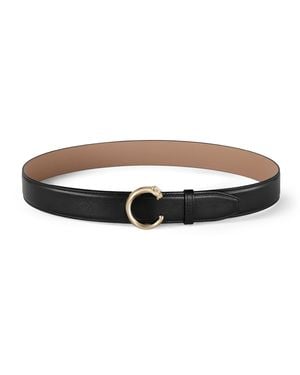Cartier Leather Panthère De Belt - Brown