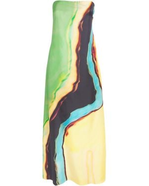 Christopher Esber Silk Twill Aura Maxi Dress - Multicolour