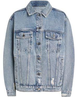 Anine Bing Rory Denim Jacket - Blue