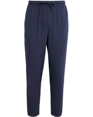Derek Rose Basel Lounge Trousers - Blue