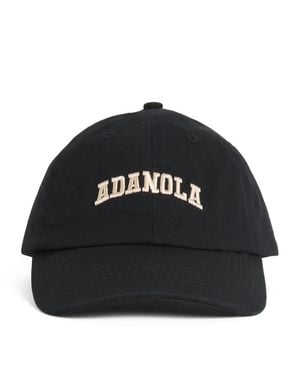 ADANOLA Varsity Baseball Cap - Black