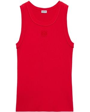 Loewe Anagram Tank Top - Red