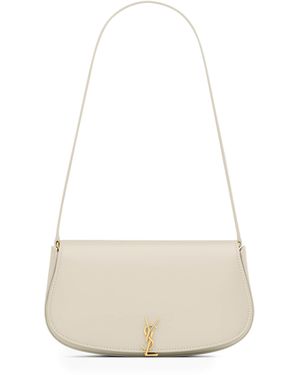 Saint Laurent Voltaire Shoulder Bag - White