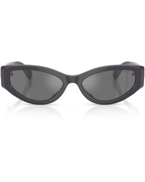 Swarovski Sk6045U Cat Eye Sunglasses - Grey