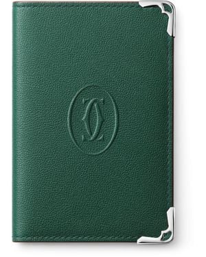 Cartier Leather Must Card Holder - Green