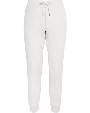 Ralph Lauren Cotton-Blend Drawstring Joggers - White