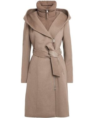 Mackage Wool 2-In-1 Shia-Slb Coat - Natural