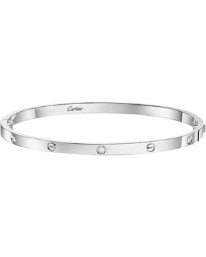 Cartier Small And Diamond Love Bracelet - White