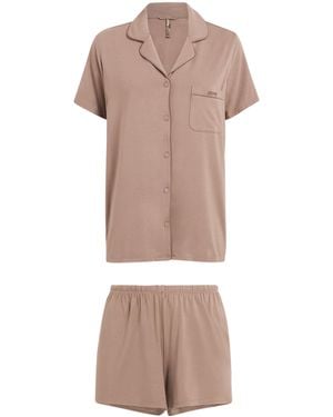 Skims Soft Lounge Short Pyjamas - Pink