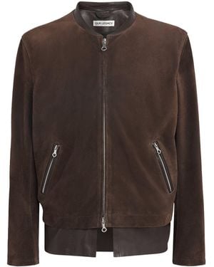 Our Legacy Suede Drift Jacket - Brown