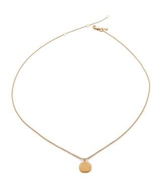 Monica Vinader Vermeil Mv Siren Muse Pendant Necklace - Metallic