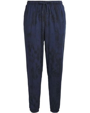Derek Rose Printed London Lounge Pants - Blue