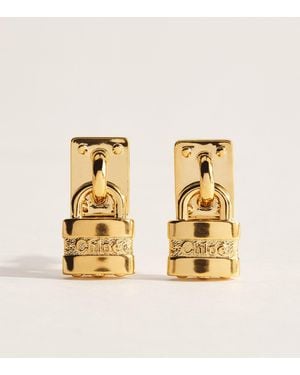 Chloé Mini Paddington Earrings - Metallic