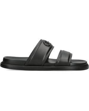 Ferragamo Gancini Sandals - Black