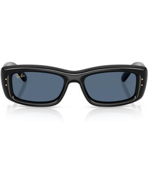 Ray-Ban Kiliane Puffer Rectangle Sunglasses - Blue