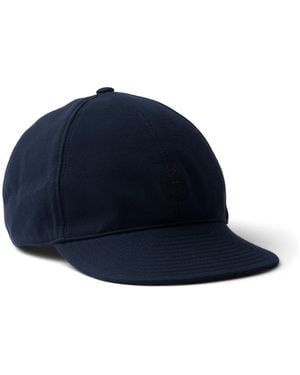Prada Cotton Baseball Cap - Blue