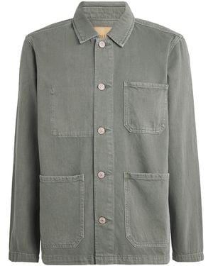PAIGE Cotton Sidham Chore Jacket - Grey