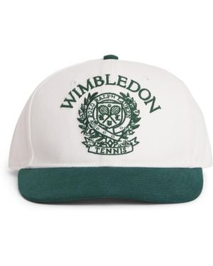 Ralph Lauren X Wimbledon Crest Baseball Cap - White