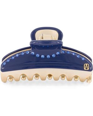 Alexandre De Paris Plated Claw Hair Clip - Blue