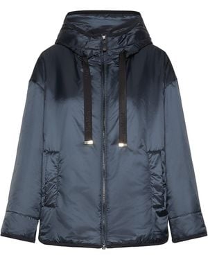 Max Mara Hooded Padded Jacket - Blue