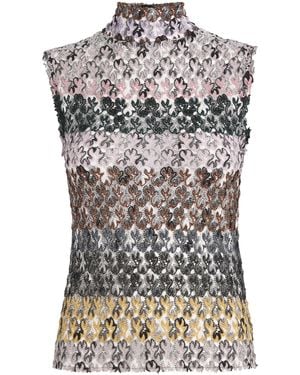 Missoni Zigzag Sleeveless Top - Multicolour