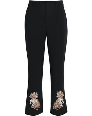 Cinq À Sept Beaded Kerry Pants - Black