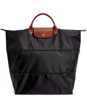 Longchamp Expandable Le Pliage Original Travel Bag - Black