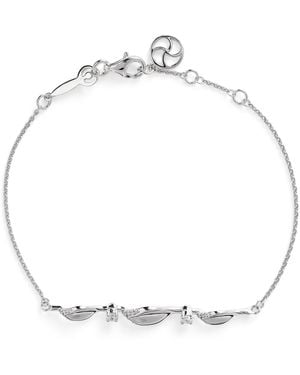 BeeGoddess And Diamond Secret Garden Gloria Bracelet - Metallic