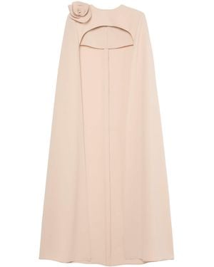 Marina Rinaldi Long Cady Cape - Natural