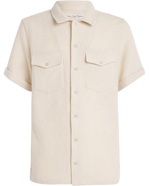 God's True Cashmere Cashmere And Moonstone Shirt - Natural