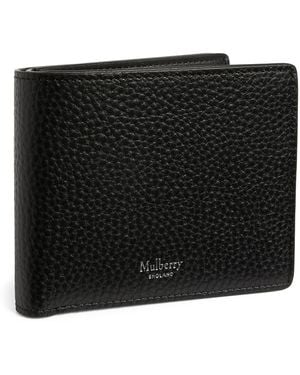 Mulberry Leather Bifold Wallet - Black