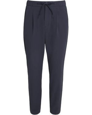 Herno Stretch Technical Drawstring Trousers - Blue