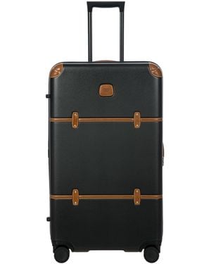 Bric's Retro Wheeled Trunk Suitcase - Black