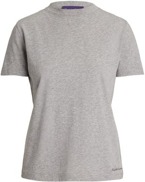 Ralph Lauren Cotton Hallie T-Shirt - Gray