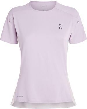 On Shoes Performance T-Shirt - Purple