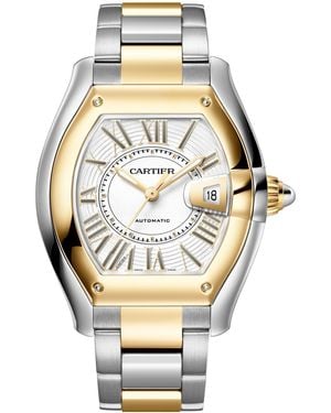 Cartier And Stainless Steel Roadster Watch - Metallic