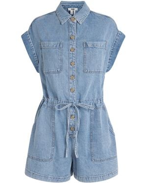 PAIGE Denim Maliah Playsuit - Blue