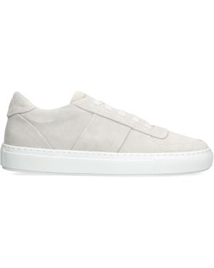 Born Outside Suede Tono Trainers - White