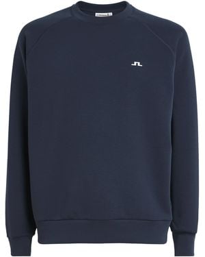 J.Lindeberg Finn Crew-Neck Sweatshirt - Blue