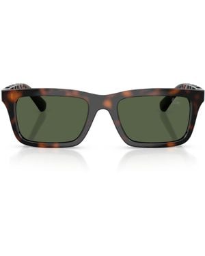 Burberry Injected Be4475U Rectangle Sunglasses - Green